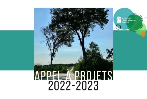 Appel à projets, Maison du développement durable